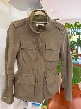 H&M Olive Utility Field Jacket